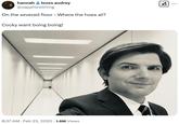 hannah loves audrey @sapphicstirling On the severed floor - Where the hoes at? Cocky want boing boing! 8:37 AM Feb 23, 2025 1.6M Views ...
