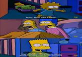 February 19th, 2025 tweet by @sweetseaslug Internet users reacted to an oddly phrased tweet by RTÉ News that read, "Pope Francis, who has been diagnosed with pneumonia in both lungs, passed a "peaceful night", the Vatican has said. This tweet by @matttomic parodies a _Simpsons_ gag where Lisa wakes up her parents saying, "Mom, Dad, Bart's dead," only for Bart to appear and say, "Dead serious about going to Itchy and Scratchy Land."