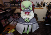 Several Japanese Twitter / X users posted photos of their Gardevoir plushes in early February 2025, showing the toy dressed up in various outfits and engaging in different activities. On February 9th, 2025, X user @Owl_ShrineBook made a post about dressing up their Gardevoir plush in a uniform from the anime _Love Live!_ The post gathered over 68,000 likes in three weeks.