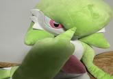 Several Japanese Twitter / X users posted photos of their Gardevoir plushes in early February 2025, showing the toy dressed up in various outfits and engaging in different activities. On February 9th, 2025, X user @sinatiku8810 showed their Gardevoir plush giving the camera a middle finger.