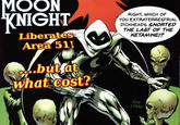 MOON KNIGHT Liberates Area 51! ..but at C what cost? RIGHT, WHICH OF YOU EXTRATERRESTRIAL D-------- SNORTED THE LAST OF THE KETAMINE!? AYY LMAO