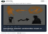 A "tweet":https://knowyourmeme.com/memes/sites/twitter-x about the "Best "_Half-Life 2_":https://knowyourmeme.com/memes/subcultures/half-life add-on," showing. both the My Name is Edwin and My Name is David silhouettes from the "_Five Nights at Freddy's_":https://knowyourmeme.com/memes/subcultures/five-nights-at-freddys song ""Jackie's Box":https://knowyourmeme.com/memes/my-name-is-david-jackies-box-fnaf-mimic-song-by-xtratuna" by "YouTuber":https://knowyourmeme.com/memes/sites/youtube XTRATUNA.