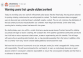Reddit administrator /u/worstnerd made a post on /r/RedditSafety outlining new rules where users will get flagged for upvoting content deemed to be violent. 