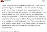 DRUSKI @druski 0 ... This allegation is a fabricated lie. I wasn't a public figure in 2018 - I was broke living with my mom without any connections to the entertainment industry at the time of this allegation, so the inclusion of my name is truly outlandish. My heart breaks for actual victims of abuse, but I'm fully confident that the evidence will expose this falsehood and the individuals who are maliciously trying to game the legal system to peddle false narratives. 11:16 PM Mar 9, 2025 19M Views