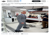 Images of HHS Secretary RFK Jr. were used in Steak and Shake's online advertising in March 2025, with the American politician eating the brand's "beef tallow fries" during a Fox News interview.