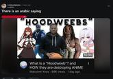r/okbuddybaka • 3 days ago coolj492 There is an arabic saying Dont mess with us Otakus HOODWEEBS What is a "Hoodweeb"? and HOW they are destroying ANIME Malcome Xnox 996 views 1 day ago 10:30 :