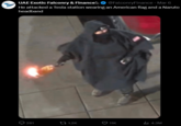 UAE Exotic Falconry & Finance @FalconryFinance ⚫ Mar 6 He attacked a Tesla station wearing an American flag and a Naruto headband 281 t 1.2K 11K tl 4.3M