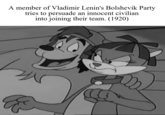 I didn't know Stu was part of the Bolsheviks!

(C) Various
