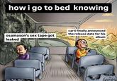 A "meme":https://knowyourmeme.com/memes/memes about "rapper":https://knowyourmeme.com/memes/cultures/rap-hip-hop OsamaSon's leak on "Twitter / X":https://knowyourmeme.com/memes/sites/twitter-x using the "Two Guys on a Bus":https://knowyourmeme.com/memes/two-guys-on-a-bus format, comparing him to "Playboi Carti":https://knowyourmeme.com/memes/people/playboi-carti.