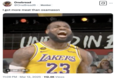 I got more meat than osamason Onebread @OneBread6⚫ Member I got more meat than osamason 0 UN RIN 1 || GIF ALT wish LAKERS 23 11:09 PM Mar 12, 2025 112.4K Views