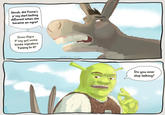 Shrek, did Fiona's p'ssy start tasting different when she became an ogre? Does Ogre P*ssy got some kinda signature Twang to it? @NELLIES NEST Do you ever stop talking?