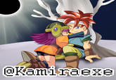 Chrono Trigger: Lucca saves Crono.- If Lucca is the leader of the rescue team and Marle is not in the team you get this escene
https://www.youtube.com/watch?v=3HBhfr6tGrs
https://www.deviantart.com/kamiraexp-commission/art/CM-46-Meteorstom-1171000388

Chrono Trigger[c] is a 1995 role-playing video game by Square. It was originally released for the Super Nintendo Entertainment System as the first entry in the Chrono series. The game's development team included three designers that Square dubbed the "Dream Team": Hironobu Sakaguchi, creator of Square's Final Fantasy series; Yuji Horii, creator of Enix's Dragon Quest series; and Akira Toriyama, character designer of Dragon Quest and author of the Dragon Ball manga series.
https://en.wikipedia.org/wiki/Chrono_Trigger