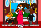 I recently just saw the new Looney Tunes movie, & this popped up into my mind.

All the characters you see here belong to me

