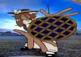 Roblox Dream Game redraw based on the Pie Perspective meme.