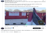 Tweet by Elon Musk responding to news about Tesla dealerships, charging stations, and "Cybertrucks":https://knowyourmeme.com/memes/subcultures/cybertruck being vandalized around the United States. "Tesla's":https://knowyourmeme.com/memes/subcultures/tesla stock dipped significantly in March 2025 due to concerns over slowing sales, increased competition, and CEO "Elon Musk's":https://knowyourmeme.com/memes/people/elon-musk political involvement. The company saw a 50% decrease over three months in 2024 and 2025, resulting in a market value loss exceeding $700 billion. 