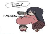 Where is Kaorin? AMERICAN