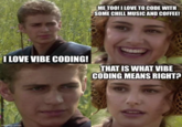 Reddit post on /r/ProgrammerHumor that jokes about misunderstanding the meaning of the phrase "vibe coding." In February 2025, OpenAI co-founder Andrej Karpathy coined the phrase "vibe coding." Vibe coding describes an AI-reliant style of coding where programmers use AI tools like Cursor to generate, test, and refine software.