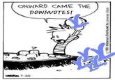 HAEREN 7-30 ONWARD CAME THE DOWNVOTES! 1995 Watterson Distributed by Universal Uclick
