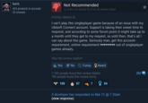 lucis 424 products in account 25 reviews Not Recommended 11.4 hrs on record (0.4 hrs at review time) POSTED: MARCH 20 I can't play this singleplayer game because of an issue with my Ubisoft Connect account. Support is taking their sweet time to respond, and according to some forum posts it might take up to a month until they get to my request, so until then, that's all I can say about this game. Seriously man, get this account- requirement, online-requirement ♥♥♥♥♥♥♥♥ out of singleplayer games already. Was this review helpful? Yes No Funny Award 7,180 people found this review helpful 165 people found this review funny 202 *196 87 7 94 A developer has responded on Mar 21 @ 7:30am (view response)