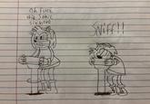 I’m drew this myself. I don’t have any digital art experience or programs so I drew it on paper. I got the idea after seeing the original meme and thought Amy would do the same with sonic