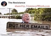 THE SISTAN The Resistance shared by...UnmincedWords.com BUT HER EMAILS UnmincedWords