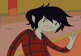 A photo from "_Adventure Time: Fionna and Cake_":https://knowyourmeme.com/memes/subcultures/adventure-time-fionna-and-cake of Marceline's "gender swapped":https://knowyourmeme.com/memes/gender-swapping male counterpart Marshall Lee, who did wear a red flannel.