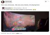 Several internet users reacted to the video of Elon Musk playing _Diablo 4_, joking that he was simply watching gameplay instead of playing himself. 