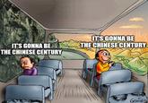 March 31st, 2025 tweet by @stylianos_k Some internet users reacted favorably to the idea of a looming "Chinese Century," as seen in this post by @stylianos_k that uses the "Two Guys on a Bus":https://knowyourmeme.com/memes/two-guys-on-a-bus meme.