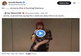 Pop singer Azaelia Banks quoted a video of several members of the K-Pop band singing rap songs without censoring the n-word before their official debut, writing, "Im ........ so sorry this is f------ hilarious."