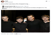 April 1st, 2025 tweet by @monetdoII Some internet users took particular offense to Barry Keoghan's casting as Ringo Starr, with X user @monetdoII writing, "since when was barry this chopped omg…..," and gathering over 100,000 likes in a day,