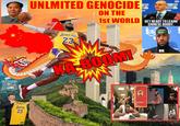 A Lebron James version of the "Unlimited Genocide" meme, portraying the basketball athlete as an anti-imperialist. 