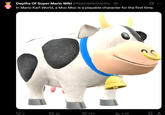 WIKI H Depths Of Super Mario Wiki @MarioWikiDepths - 3h In Mario Kart World, a Moo Moo is a playable character for the first time. 3 135 293 ill 4.2K