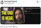 Poorly Aged Things @PoorlyAgedStuff THE END IS NEAR Cheater Billy Mitchell Just Keeps Losing 989K views • 3 months ago Karl Jobst Finally, after 3 long years, the best Pac-Man playing in history 8:28 AM Apr 1, 2025 1M Views . 13:33