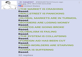 ID: GdnjK9AT #502649764 8 hours ago 9ec.jpg JPG 38.8 KiB 622x448 United States >THE MARKET IS CRASHING Based. >WALLSTREET IS PANICKING Based. >GLOBAL MARKETS ARE IN TURMOIL Based. >BOOMERS ARE LOSING MONEY Based. >CORPOS ARE GOING BROKE Based. >GLOBALISM IS FAILING Based. >THE SYSTEM IS COLLAPSING Based. >FOREIGN AID HAS BEEN CUT Based. >THIRD-WORLDERS ARE STARVING Based. >CHINA IS SUFFERING Based. 32 replies