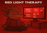 A "webcomic":https://knowyourmeme.com/memes/cultures/webcomics showing a character practicing "Red Light Therapy."