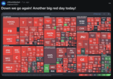An early example of a Red S&P 500 Stock Market Map being used on "Reddit":https://knowyourmeme.com/memes/sites/reddit from 2018, about "U.S.":https://knowyourmeme.com/memes/cultures/united-states-of-america President "Donald Trump":https://knowyourmeme.com/memes/people/donald-trump in his first term.