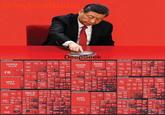 A "meme":https://knowyourmeme.com/memes/memes showing "Chinese":https://knowyourmeme.com/memes/cultures/china President "Xi Jinping":https://knowyourmeme.com/memes/people/xi-jinping pushing a button that says, "DeepSeek":https://knowyourmeme.com/memes/sites/deepseek," causing a Red S&P 500 Stock Market Map.