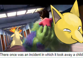 RUN HYPNO,  SAVE THE INNOCENT! There once was an incident in which it took away a child