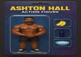 An AI generated action figure. The action figure resembles "Ashton Hall":https://knowyourmeme.com/memes/people/ashton-hall. 