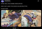 Saltydkdan @saltydkdan STEEL BALL RUN ANIME ANNOUNCED AND THEY USED THE GOOD COLOR PALETTES OH MY GOD 7:51 AM • Apr 12, 2025 220.6K Views 0