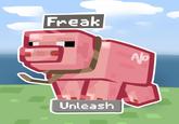 Art by avocobbo. The art references the "unleash freak" meme.