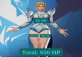 50 HP 300 HP 300 HP Total: 650 HP