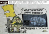 (CB) 24/7 LOCKER 200% TICKETS MAV TBAG = KICK CONQUEST LARGE OPERATION LOCKER - CUSTOM-30 HZ . I WAS THERE DUDE... AND IT SUCKED!!! ARTHIGAIRMAN MARSHES PERSH OPERATION LOCKER
