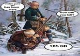 western game dev has been here. How can you tell? 105 GB