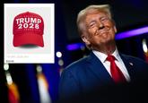 TRUMP 2028 TRUMP 2028 HAT $50.00