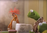 A Larger Version of the still used in the meme, which Originates from the 1999 Muppets Film "Muppets from Space" (The Original Frame Shows Up at 0:15 in the video)