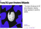 The letter was obtained by <a href="https://www.thefp.com/p/trump-prosecutor-threatens-wikipedia">The Free Press</a>.