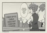 FIBER OPTIC CABLE DOES NOT CONTAIN COPPER @TYRONESTASH SOUNDS SOMETHING A COPPER CABLE WOULD SAY