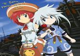 Tales of Symphonia: Genis Sage and Seles Wilder visit Palmacosta