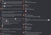 Discord screenshots between Nanoless and REDACTED. The screenshots are from her Google Doc exposing REDACTED and Sinder for bad behavior.